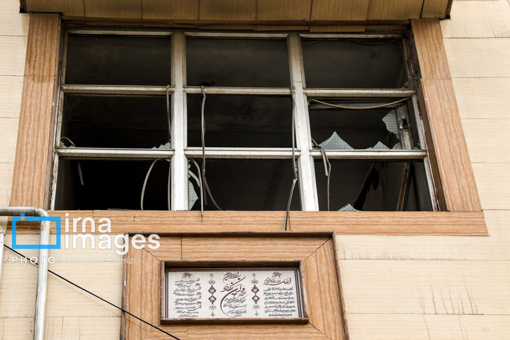 آثار حملات هوایی به مناطق مسکونی در ارومیه