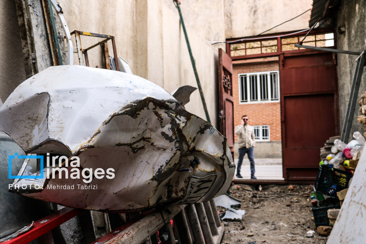 آثار حملات هوایی به مناطق مسکونی در ارومیه