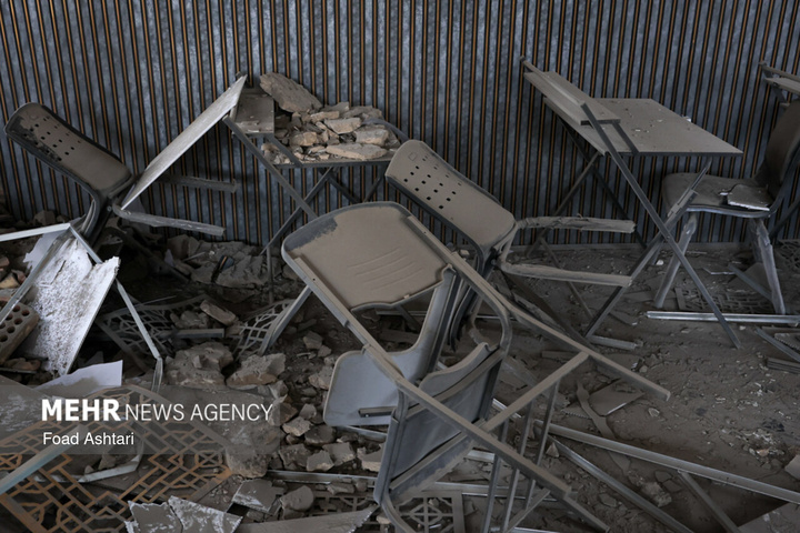 تجمع فرهنگیان و دانش‌آموزان در محکومیت جنایات آمریکایی صهیونیستی