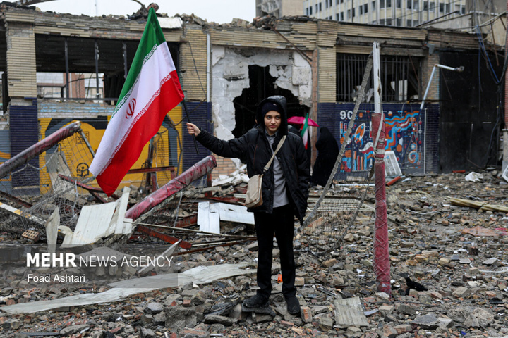 تجمع فرهنگیان و دانش‌آموزان در محکومیت جنایات آمریکایی صهیونیستی