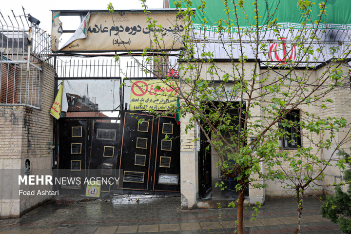 تجمع فرهنگیان و دانش‌آموزان در محکومیت جنایات آمریکایی صهیونیستی