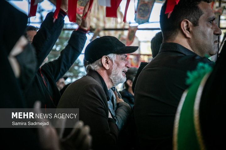 قطعه ۴۲ بهشت زهرا مراسم وداع با پیکر شهدا