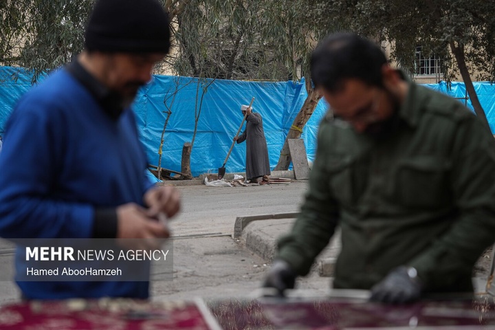 گروه‌های جهادی، پای کار بازسازی مناطق آسیب دیده در جنگ