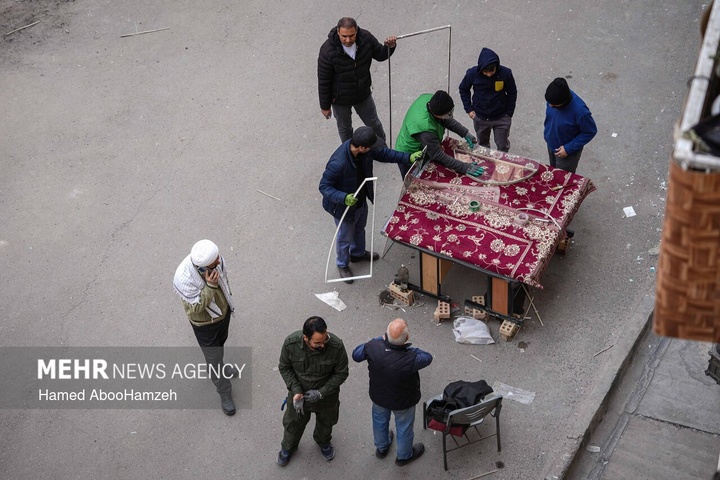 گروه‌های جهادی، پای کار بازسازی مناطق آسیب دیده در جنگ