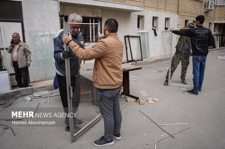 گروه‌های جهادی، پای کار بازسازی مناطق آسیب دیده در جنگ