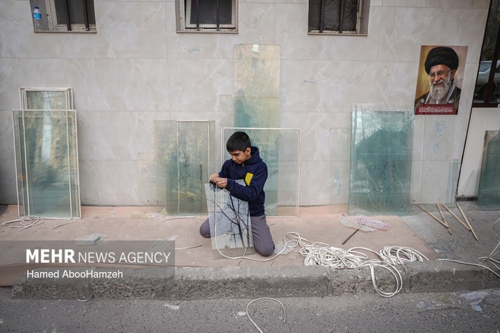 گروه‌های جهادی، پای کار بازسازی مناطق آسیب دیده در جنگ