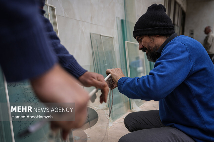 گروه‌های جهادی، پای کار بازسازی مناطق آسیب دیده در جنگ