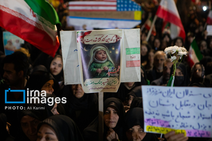 وداع با کوچکترین شهید جنگ رمضان