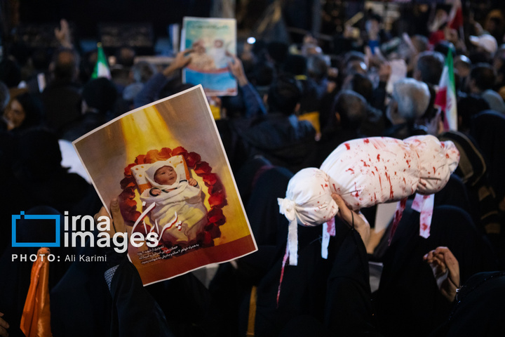 وداع با کوچکترین شهید جنگ رمضان