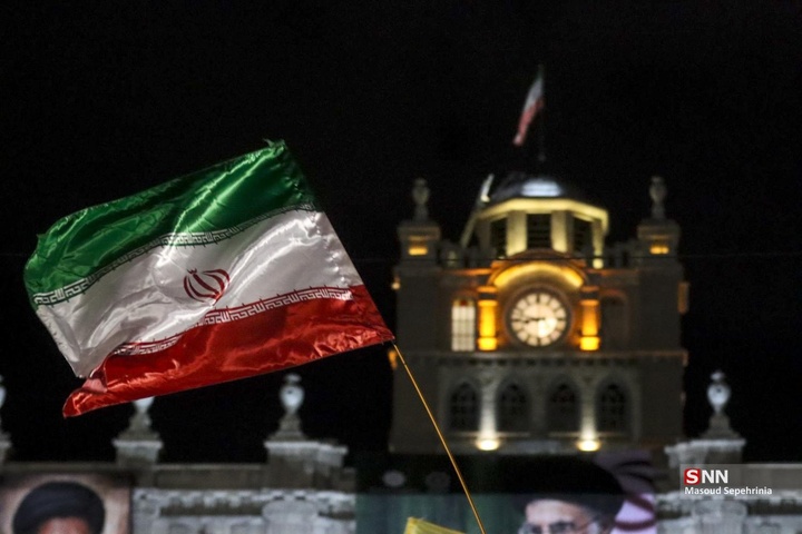 تجمع شبانه ضد آمریکایی - صهیونسیتی مردم تبریز