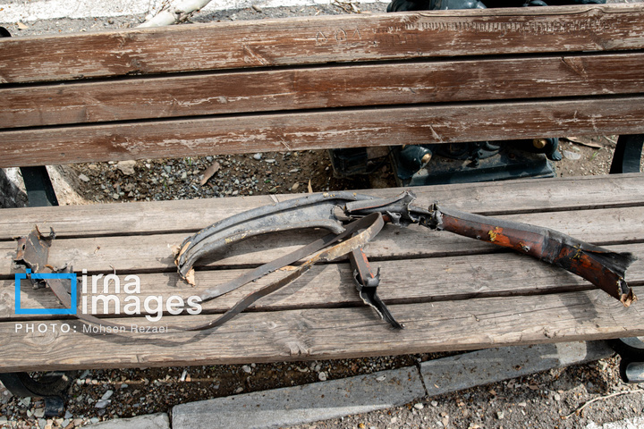 ترکش‌های بمباران هوایی به کاخ سعدآباد رسید