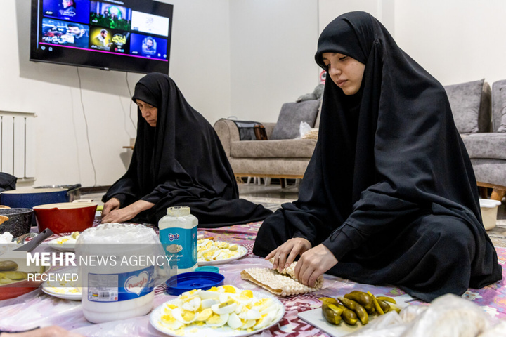 بانوان جهادگر در ایام‌ جنگ‌ تحمیلی رمضان‌