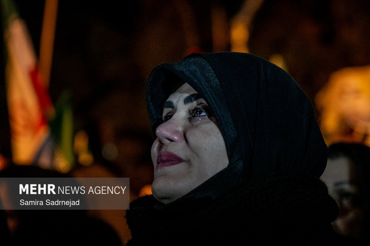 اجتماع حمایت از رزمندگان در مقابله با دشمن آمریکایی - صهیونی