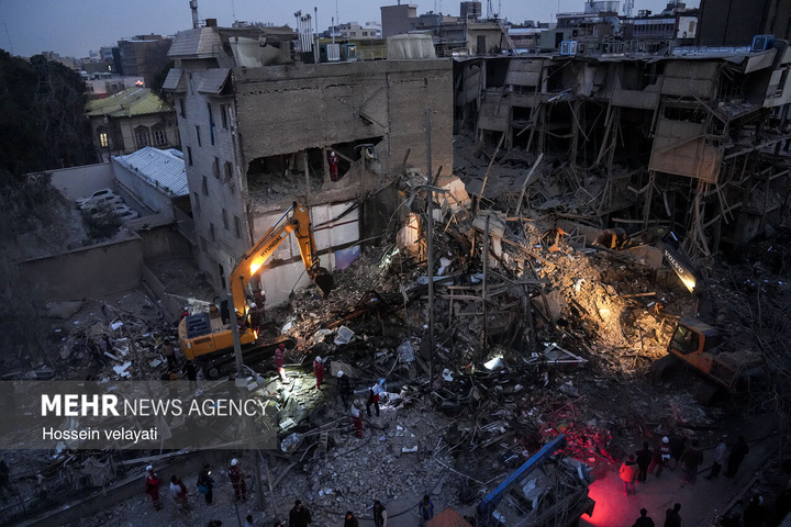 تهران در جنگ