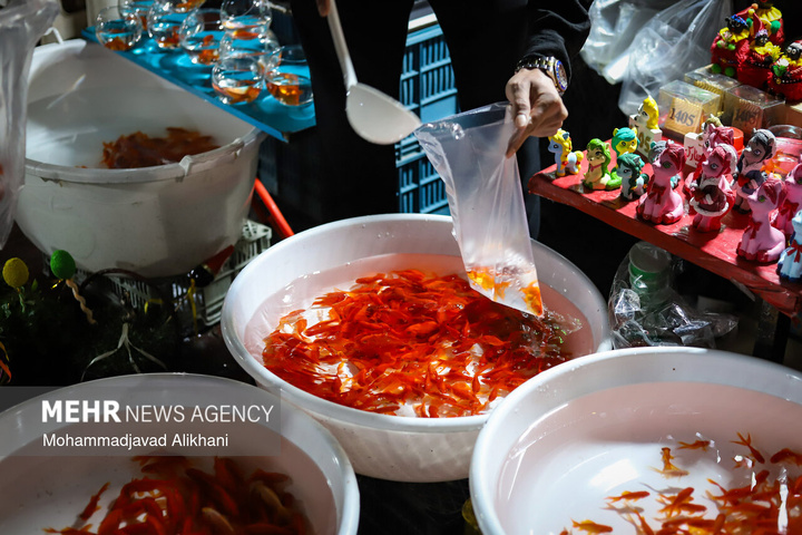 حال و هوای عید نوروز در بازار تجریش تهران