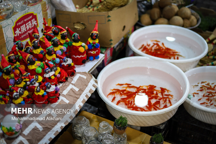 حال و هوای عید نوروز در بازار تجریش تهران