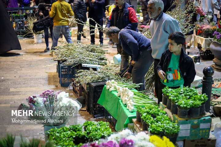 حال و هوای عید نوروز در بازار تجریش تهران
