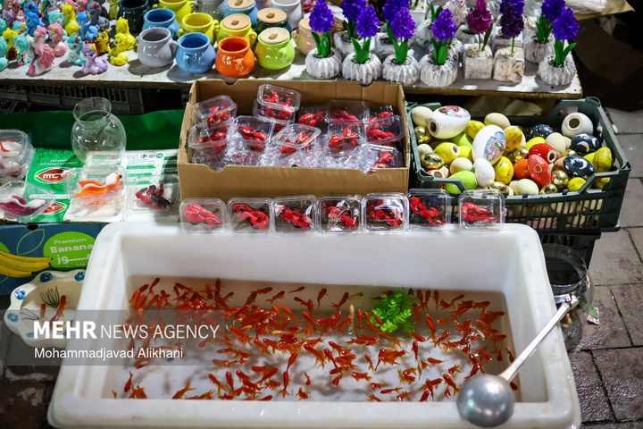 حال و هوای عید نوروز در بازار تجریش تهران