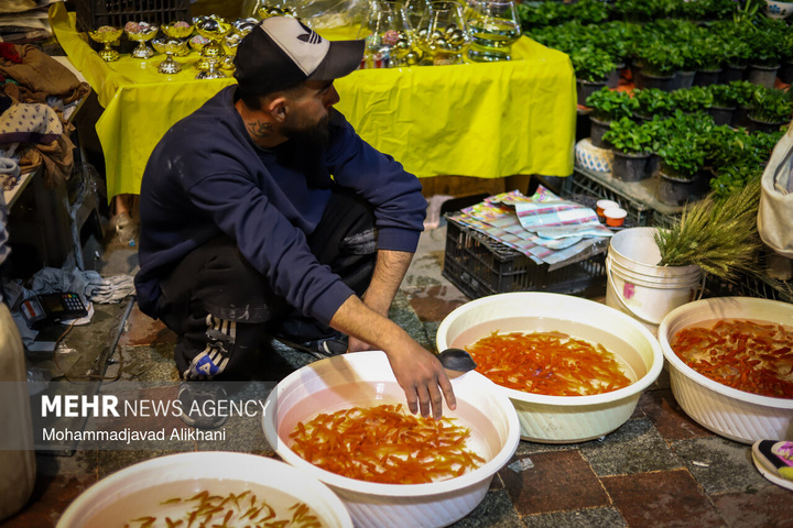 حال و هوای عید نوروز در بازار تجریش تهران
