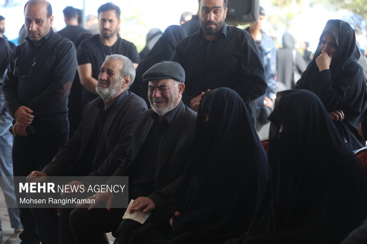 وداع با پیکر شهدای حملات صهیونی-آمریکایی