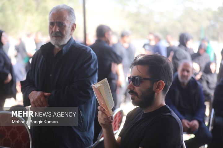 وداع با پیکر شهدای حملات صهیونی-آمریکایی