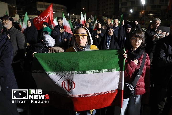 مراسم استقبال از تیم ملی فوتبال زنان در میدان ولیعصر (عج) /تهران