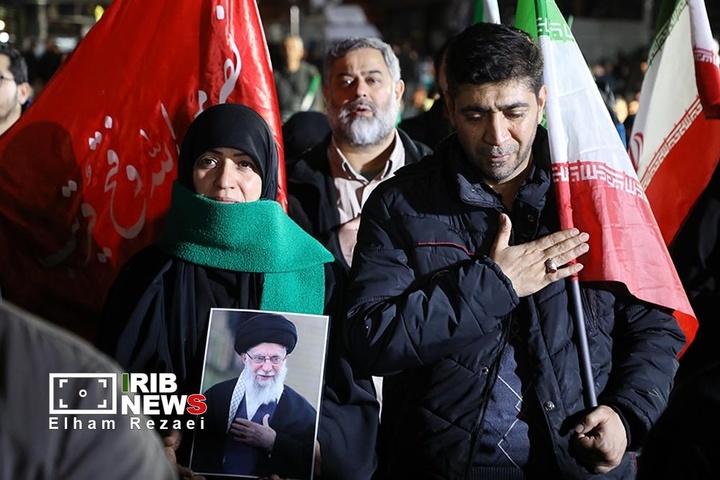 مراسم استقبال از تیم ملی فوتبال زنان در میدان ولیعصر (عج) /تهران