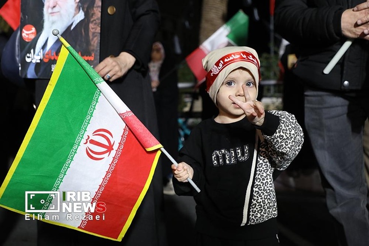 مراسم استقبال از تیم ملی فوتبال زنان در میدان ولیعصر (عج) /تهران