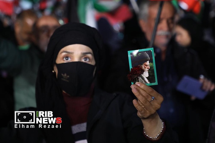 مراسم استقبال از تیم ملی فوتبال زنان در میدان ولیعصر (عج) /تهران