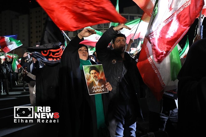 مراسم استقبال از تیم ملی فوتبال زنان در میدان ولیعصر (عج) /تهران