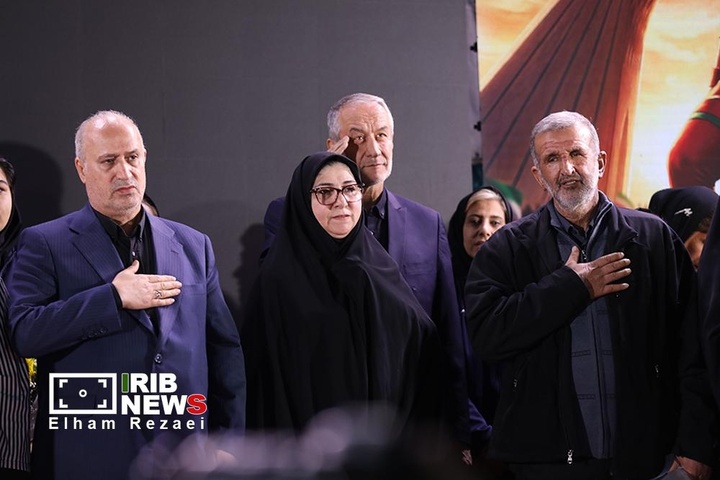 مراسم استقبال از تیم ملی فوتبال زنان در میدان ولیعصر (عج) /تهران