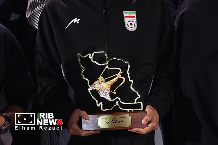 مراسم استقبال از تیم ملی فوتبال زنان در میدان ولیعصر (عج) /تهران