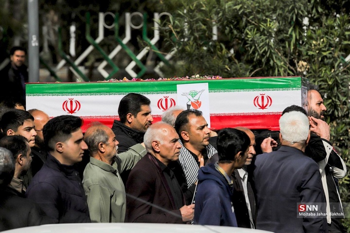 تشییع پیکر شهدای جنگ رمضان در اصفهان