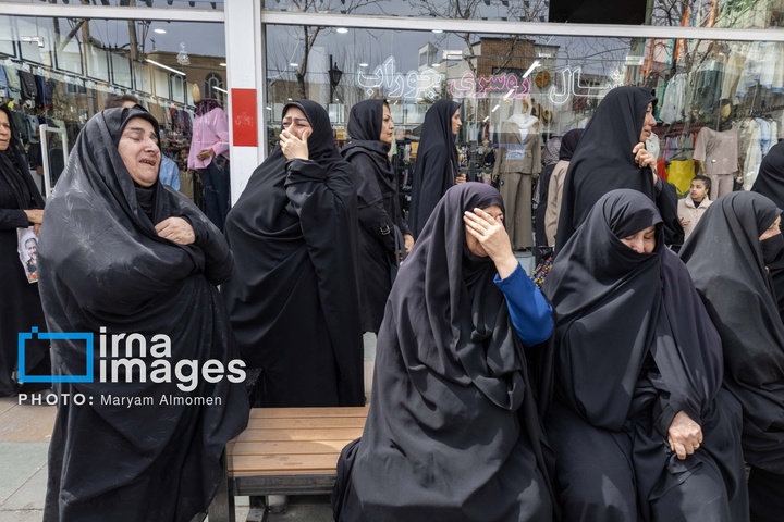 تشییع پیکر سردار غلامرضا سلیمانی در شهرکرد