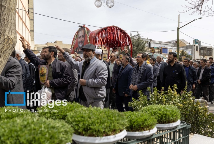 تشییع پیکر سردار غلامرضا سلیمانی در شهرکرد