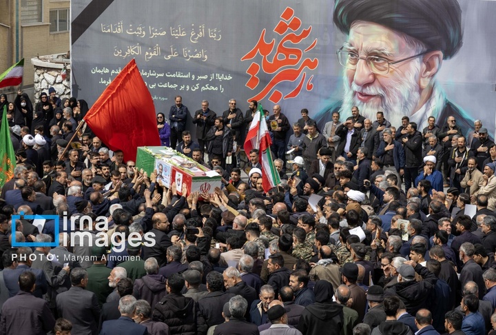 تشییع پیکر سردار غلامرضا سلیمانی در شهرکرد