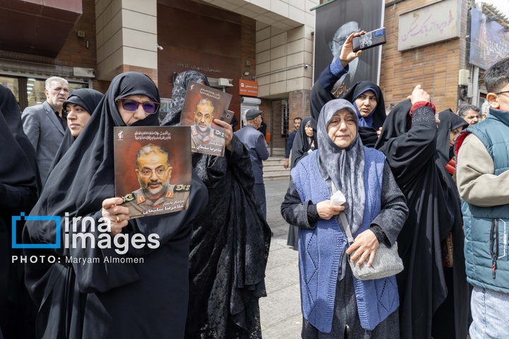 تشییع پیکر سردار غلامرضا سلیمانی در شهرکرد