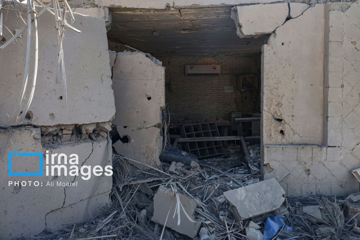 حمله موشکی به مجموعه رفاهی گردشگری ریتاج اهواز