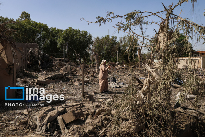 حمله موشکی به مجموعه رفاهی گردشگری ریتاج اهواز