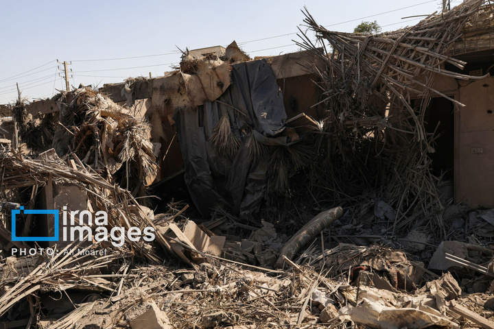 حمله موشکی به مجموعه رفاهی گردشگری ریتاج اهواز