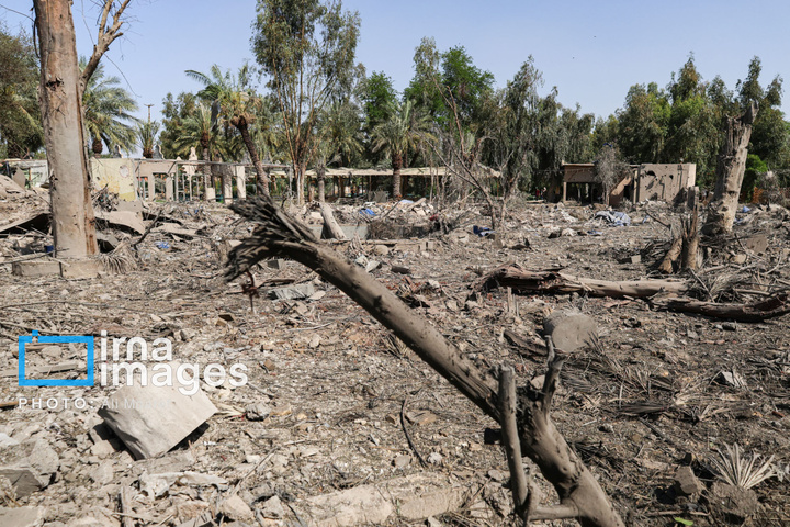 حمله موشکی به مجموعه رفاهی گردشگری ریتاج اهواز