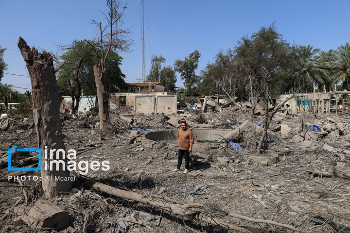 حمله موشکی به مجموعه رفاهی گردشگری ریتاج اهواز