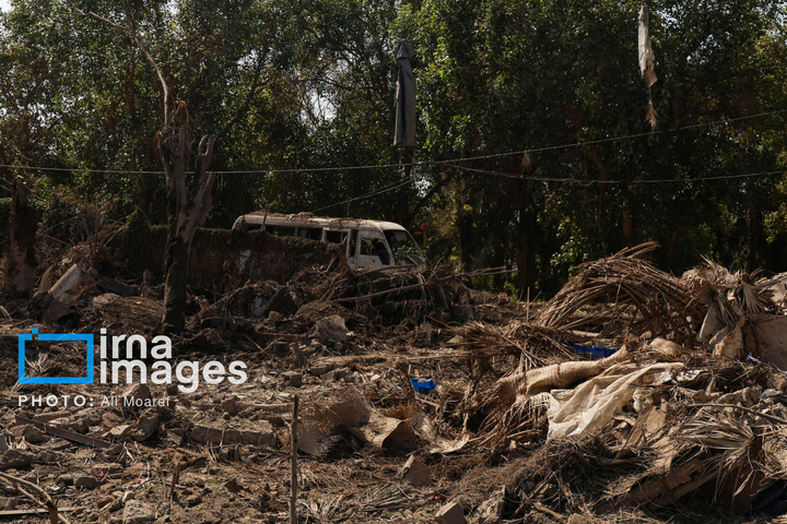 حمله موشکی به مجموعه رفاهی گردشگری ریتاج اهواز