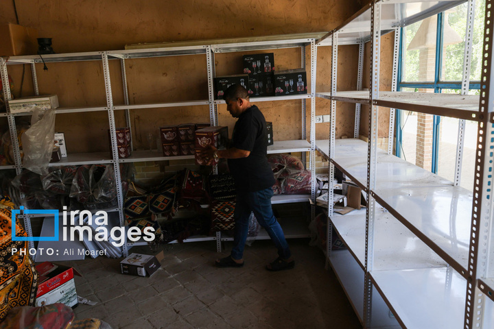 حمله موشکی به مجموعه رفاهی گردشگری ریتاج اهواز