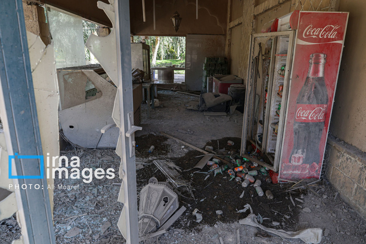 حمله موشکی به مجموعه رفاهی گردشگری ریتاج اهواز