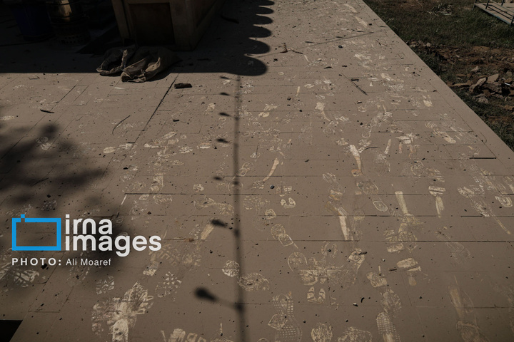 حمله موشکی به مجموعه رفاهی گردشگری ریتاج اهواز