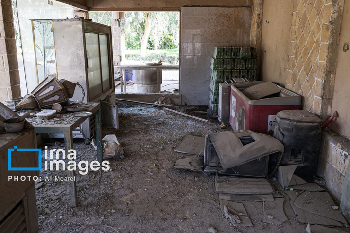 حمله موشکی به مجموعه رفاهی گردشگری ریتاج اهواز