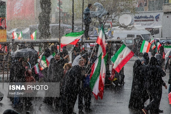 مراسم نوروز پیروزی - تهران