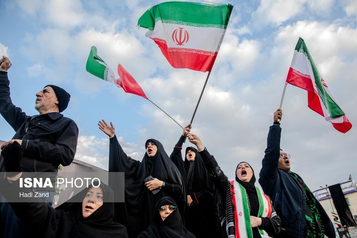 مراسم نوروز پیروزی - تهران