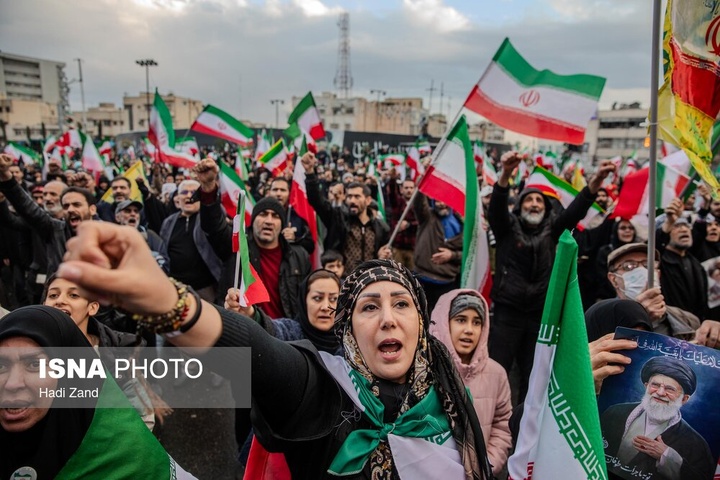 مراسم نوروز پیروزی - تهران